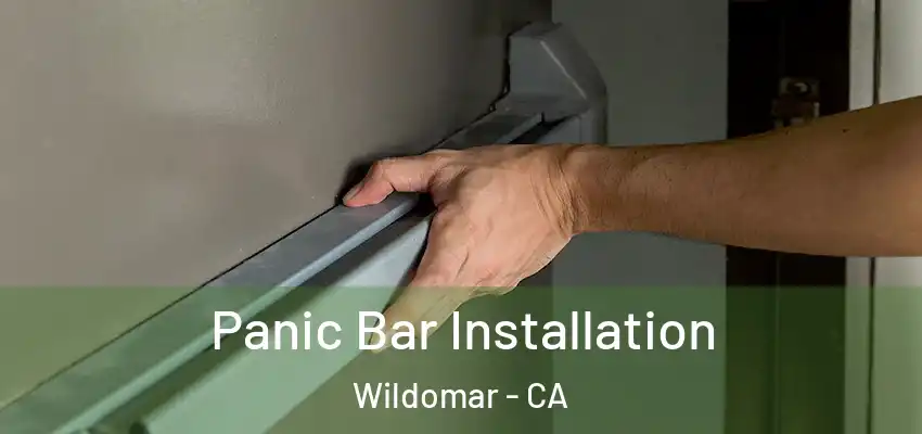  Panic Bar Installation Wildomar - CA